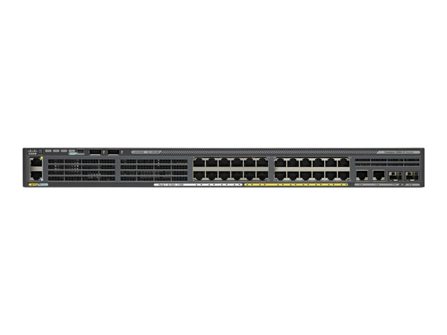 Cisco Catalyst 2960X-24TS-LL - Switch - Managed - 24 x 10/100/1000 + 2 x Gigabit SFP - desktop, rack-mountable - refurbished