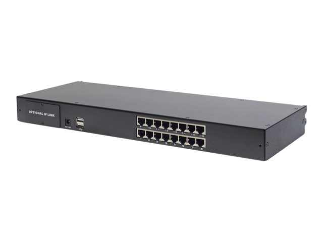 17IN LCD KVM Console 16-Port Cat 5