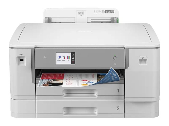 Brother HL-J6010DW - Printer - colour - Duplex - ink-jet - A3/Ledger - 1200 x 4800 dpi - up to 30 ppm (mono) / up to 30 ppm (colour) - capacity: 600 sheets - USB 2.0, LAN, Wi-Fi(n), USB 2.0 host, NFC