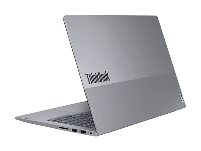 Lenovo ThinkBook 14 G7 ARP 21MV - 180-degree hinge design - AMD Ryzen 5 - 7535HS / up to 4.55 GHz - Win 11 Pro - Radeon 660M - 16 GB RAM - 512 GB SSD NVMe - 14\" IPS 1920 x 1200 - Gigabit Ethernet - Wi-Fi 6E, Bluetooth - arctic grey - kbd: English - Europe - with 2 Years Lenovo Depot Support, CO2 Offset 0.5 ton (2nd Gen)