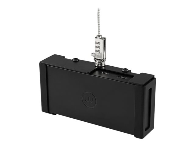 B-TECH BT7886 - Mounting kit (cradle) - for network media streaming adapter - lockable - black - wall-mountable, under-the-desk, pole mount, behind flat-panel