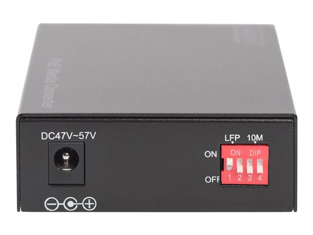 GIGABIT POE MEDIA CONVERTERSINGLEMODE 10/100/1000BASE-T20KM