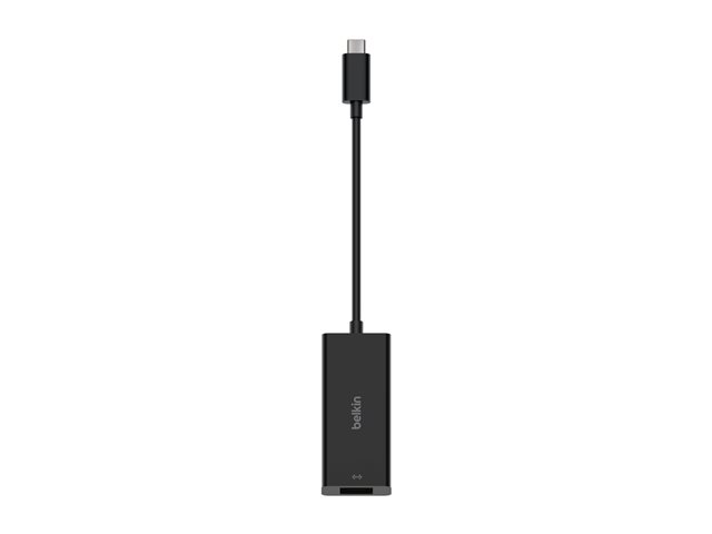 Belkin CONNECT - Network adapter - USB-C - 10M/100M/1G/2.5 Gigabit Ethernet - black