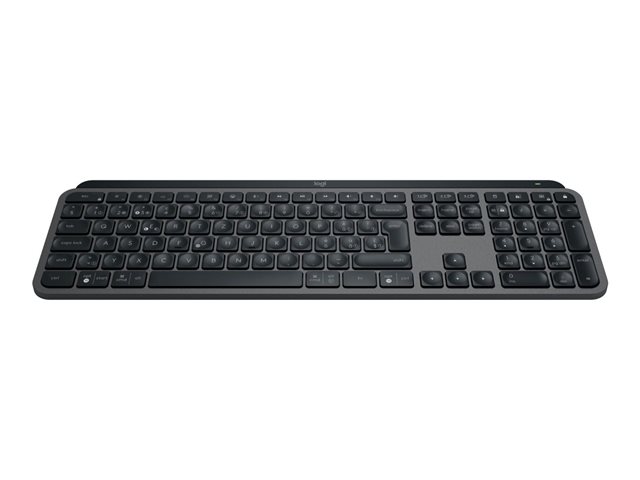 Logitech MX Keys S - Keyboard - backlit - wireless - Bluetooth LE - AZERTY - Belgium - key switch: Scissor-Key - graphite