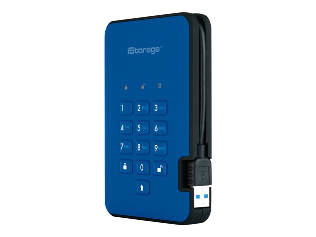 diskAshur2 SSD 256bit 8TB Blue