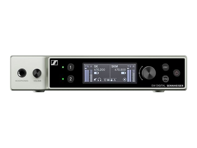 Sennheiser EW-DX EM 2 DANTE (Q1-9) - Wireless audio receiver for wireless microphone system - 470.2 - 550 MHz
