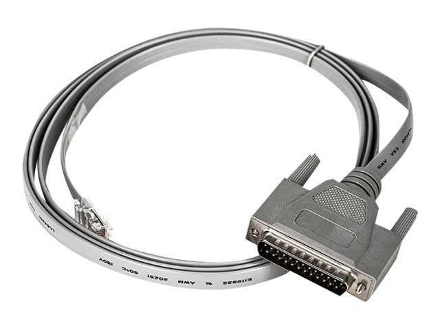 RJ45 to DB25M s/t cable