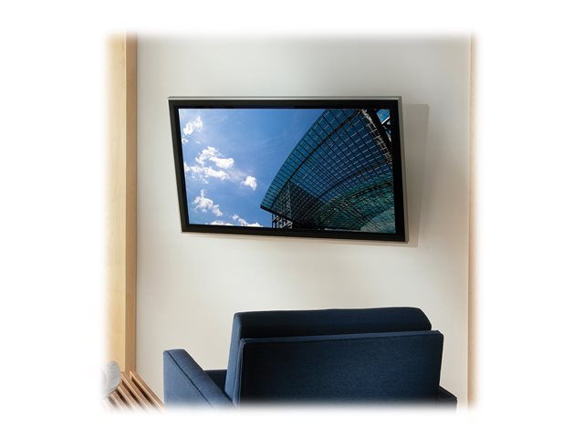 Ergotron Neo-Flex - Mounting kit (wall plate, locking bar, 2 tilt rails) - ultra heavy-duty - for flat panel - black - screen size: 37\"-80\"