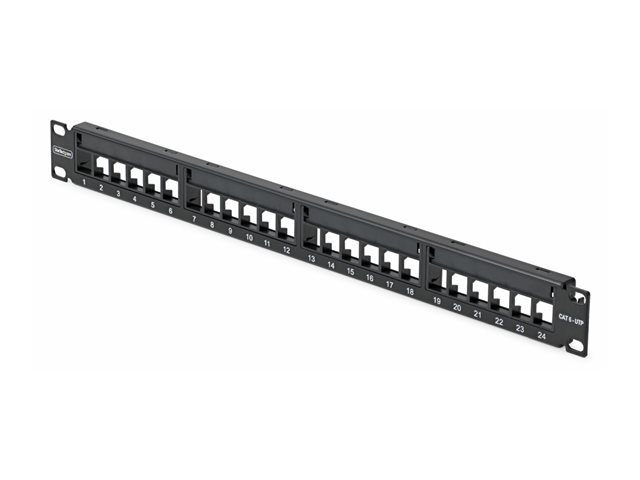 24 Port 1U Blank Keystone Patch Panel