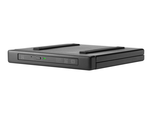 HP - Disk drive - DVD±RW (±R DL) / DVD-RAM - 8x/8x/5x - SuperSpeed USB 3.0 - external - jack black - for Elite 600 G9, 800 G9, EliteDesk 800 G3, EliteOne 800 G8, Pro 260 G9, ProDesk 405 G8