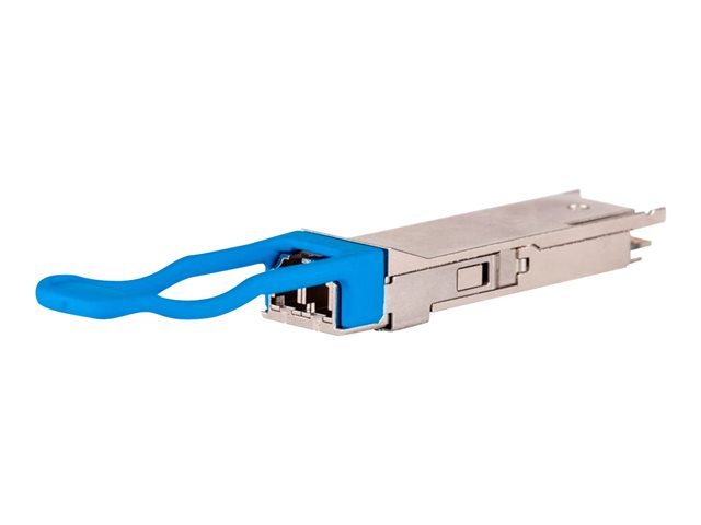 HPE Aruba - QSFP+ transceiver module - 100GbE - 100GBase-CWDM4 - LC single-mode - up to 2 km - for CX 8360-12C V2, 8360-16Y2C V2, 8360-48XT4C v2