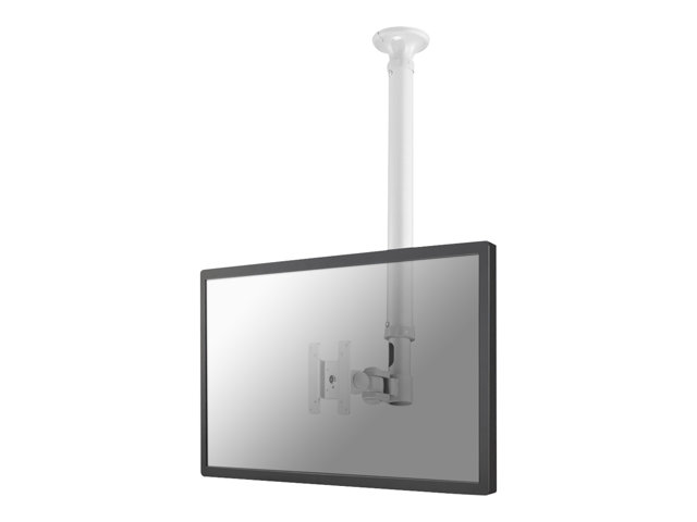 Neomounts FPMA-C100 - Bracket - full-motion - for LCD display - white - screen size: 10\"-30\" - ceiling mountable