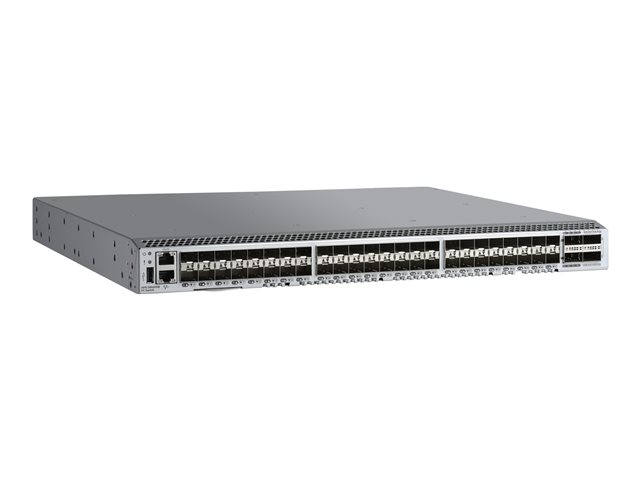 HPE StoreFabric SN6600B 32Gb 48/24 - Switch - Managed - 24 x 32Gb Fibre Channel SFP+ + 24 x 32Gb Fibre Channel SFP+ Ports on Demand + 4 x QSFP+ - rack-mountable