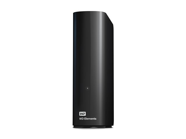 WD Elements Desktop WDBWLG0260HBK - Hard drive - 26 TB - external (desktop) - USB 3.2 Gen 1 - black
