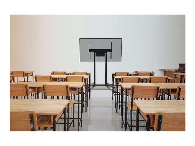 Neomounts FL55-875BL1 - Cart - motorised - for LCD display - lockable - steel - black - screen size: 55\"-100\"