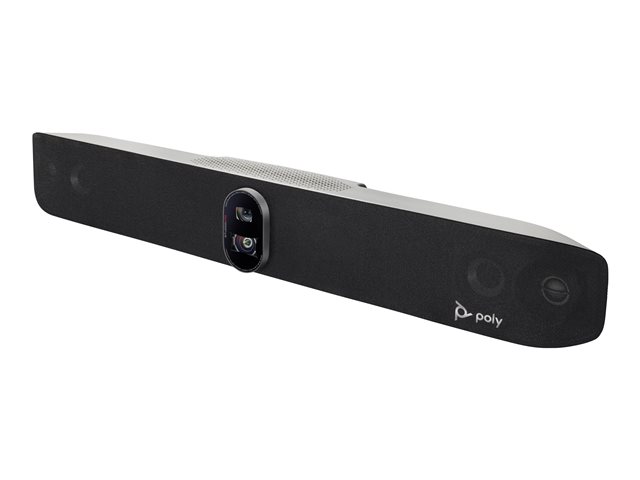 Poly Studio X70 - All-in-One video bar - Zoom Certified, Certified for Microsoft Teams, Google Meet Certified - black