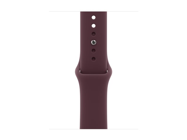 Apple Watch Series 12 GPS + Cellular 42mm Radiant Gold Titanium Case with Burgundy Sport Band - S/M