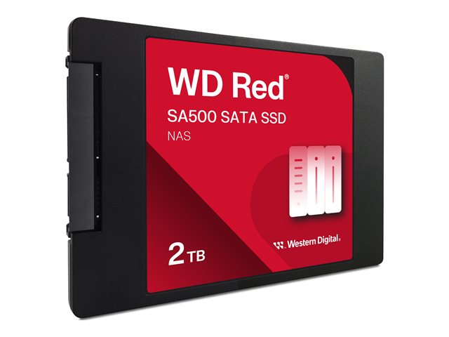 WD Red SA500 WDS200T2R0A-68CKB0 - SSD - 2 TB - internal - 2.5\" - SATA 6Gb/s