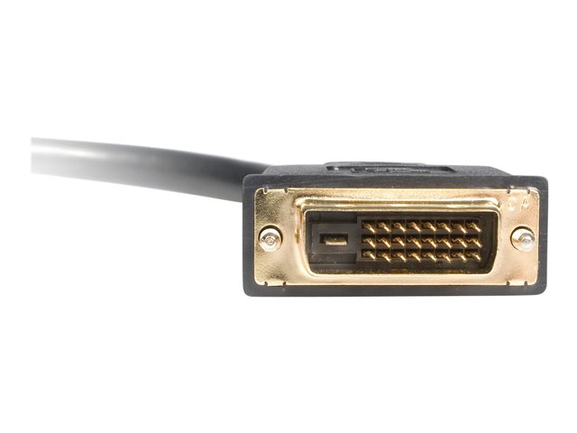 StarTech.com 1 ft DVI-D to 2x DVI-D Digital Video Splitter Cable - M/F (DVISPL1DD) - Video splitter - dual link - DVI-D female to DVI-D male - 30.5 cm - shielded - black - for P/N: DVIDDMM1, DVIDDMM10M, DVIDDMM25, DVIDDMM2M, DVIDDMM3M, DVIDDMM5M
