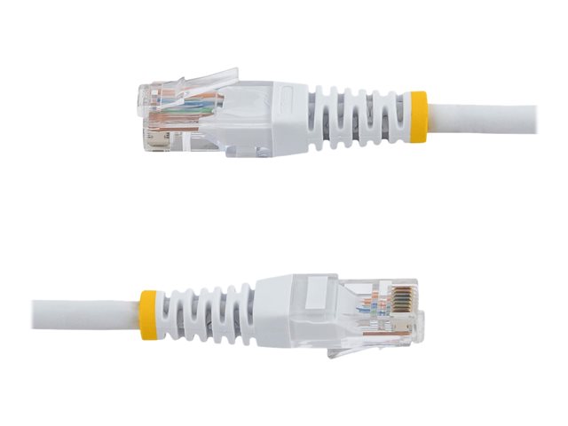 StarTech.com Molded Cat 5e UTP Patch Cable - Patch cable - RJ-45 (M) to RJ-45 (M) - 15 m - UTP - CAT 5e - molded - white