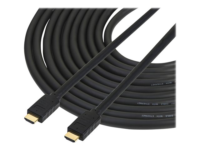 StarTech.com StarTech.com Premium Certified High Speed HDMI 2.0 Cable with Ethernet - 23ft 7m - 3D Ultra HD 4K 60Hz - 23 feet Long HDMI Male to Male Cord (HDMM7MP) - HDMI cable with Ethernet - HDMI male to HDMI male - 7 m - black - for P/N: KITBXDOCKPEU, KITBXDOCKPNA, KITBXDOCKPUK, KITBZDOCK, USBC-HDMI-CDP2HD4K60