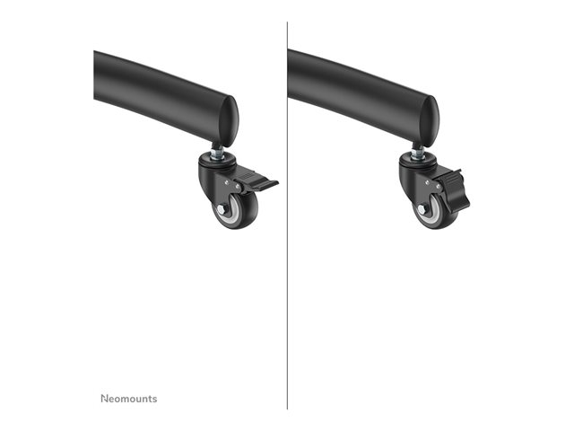 Neomounts PLASMA-M1950E - Cart - for flat panel / AV equipment - black - screen size: 60\"-100\"