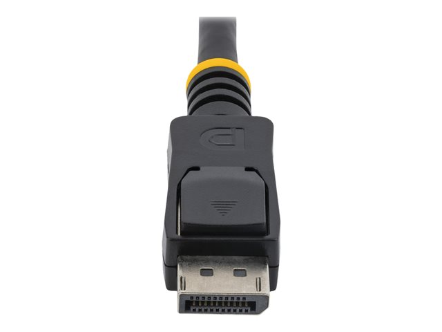 StarTech.com 5m Long DisplayPort 1.2 Cable with Latches DisplayPort 4k - DisplayPort cable - DisplayPort (M) to DisplayPort (M) - 5 m - latched - black