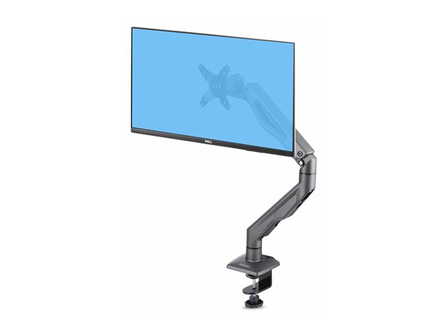 StarTech.com Desk Mount Monitor Arm, Up To 32\" Display, C-Clamp, TAA - Mounting kit (articulating arm, C-clamp) - for Monitor - plastic, steel - black - screen size: 17\"-27\" - desk-mountable - TAA Compliant