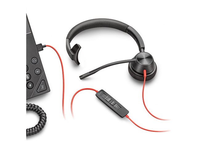 Poly Blackwire 3315 USB-A Headset - Replaces Poly SKU 213936-101