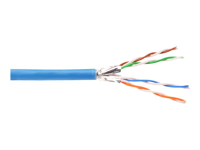 CAT 6A U-FTP inst Cbl 500 m AWG 23/1 LSZCAT 6A U-FTP inst cable 500 m AWG 23/1 LSZH-1 simplex