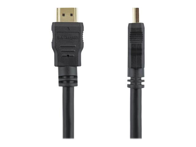 StarTech.com 5m High Speed HDMI Cable - Ultra HD 4k x 2k HDMI Cable - HDMI to HDMI M/M - 5 meter HDMI 1.4 Cable - Audio/Video Gold-Plated (HDMM5M) - HDMI cable - HDMI male to HDMI male - 5 m - shielded - black