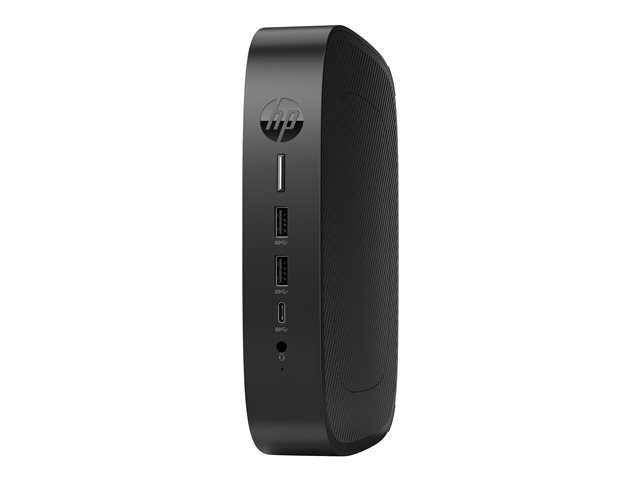 HP Elite t655 - Thin client - SFF 1 x Ryzen Embedded R2314 / up to 3.5 GHz - RAM 8 GB - SSD - eMMC 64 GB - Radeon Graphics - Gigabit Ethernet - Win 10 IoT Enterprise - monitor: none - keyboard: Belgium