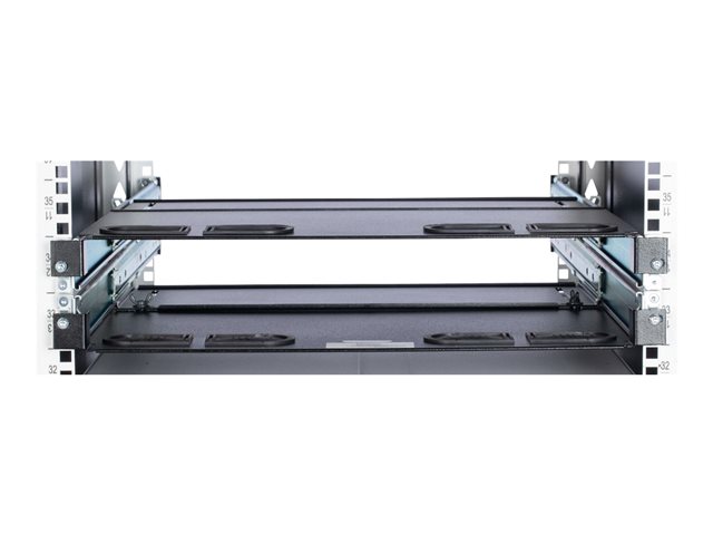 Panduit NetContain - Rack air duct kit - 19\" mounting - top mountable - black