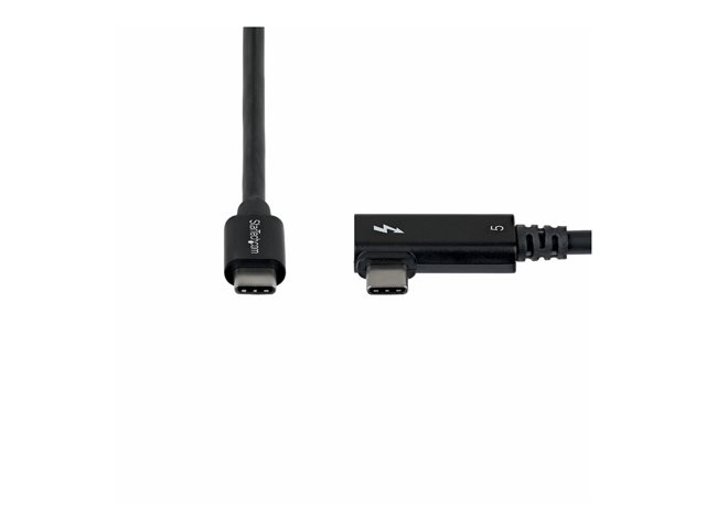 0.8m Right Angle Thunderbolt 5 Cable