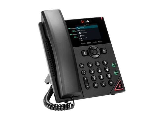 Poly VVX 250 4-Line IP Phone and PoE-enabled No - Replaces Poly SKU 2200-48820-025