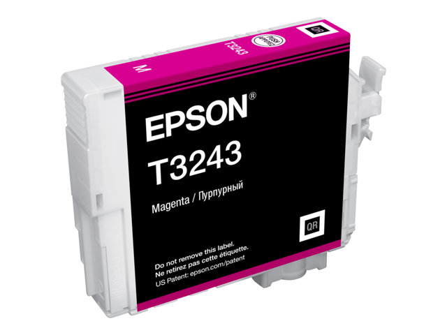 Epson T3243 - 14 ml - magenta - original - ink cartridge - for SureColor P400, SC-P400