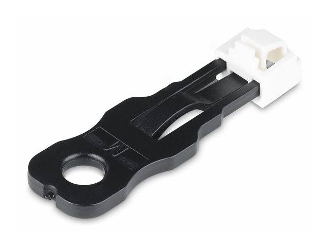 StarTech.com RJ45 Port Locks - 10 Pack with Security Key, Locking RJ45 Port Blocker/Dust Cover, Reusable Ethernet/LAN Port Protector, Snap In RJ45 Dust Blocker for Servers/Switches/Wall Plates - LAN port blocker with key - white
