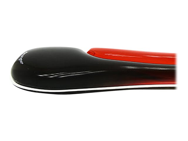 Kensington Duo Gel Keyboard Wrist Rest - Keyboard wrist rest - black, red - TAA Compliant