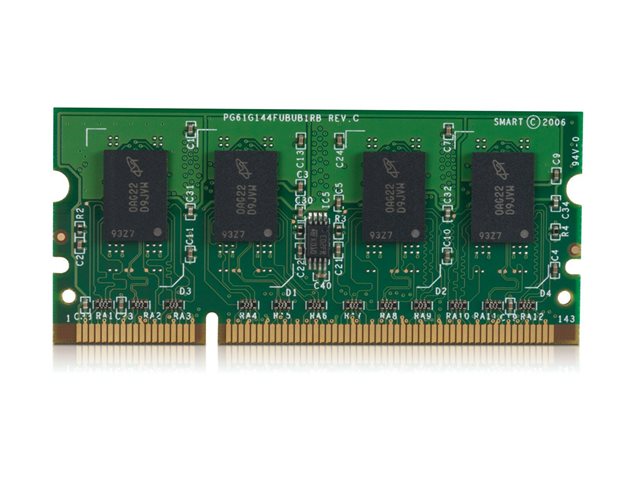 HP - DDR2 - module - 512 MB - SO-DIMM 200-pin - unbuffered - non-ECC - for LaserJet Enterprise MFP M725, LaserJet Managed MFP M725