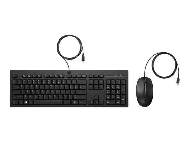 HP 225 Wired Mouse and KB