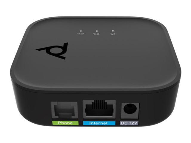Poly ATA 400 1FXS Voice Port VoIP Adapter with Open SIP and Power Supply No localization - Replaces Poly SKU 2200-87940-125