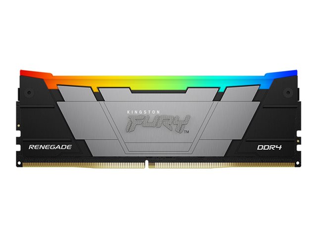 Kingston FURY Renegade RGB - DDR4 - module - 8 GB - DIMM 288-pin - 4000 MHz / PC4-32000 - CL19 - 1.35 V - unbuffered - non-ECC - black