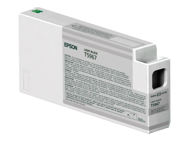 Epson T5967 - 350 ml - light black - original - ink cartridge - for Stylus Pro 7890, Pro 7900, Pro 9890, Pro 9900, Pro WT7900
