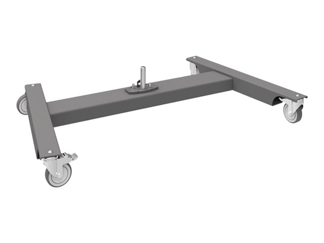 SmartMetals Light Series - Mounting component (floor frame) - for display stand - with pin - dark grey