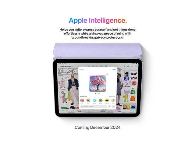 Apple iPad mini A17 Pro Wi-Fi + Cellular - Tablet - 128 GB - 8.3\" IPS (2266 x 1488) - 3G, 4G, 5G - purple