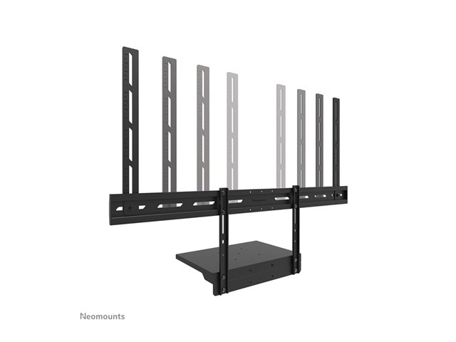 Neomounts AV45-500BL - Mounting kit (mount bracket, shelf support) - for notebook - universal - black - screen size: 43\"-110\" - VESA-mountable