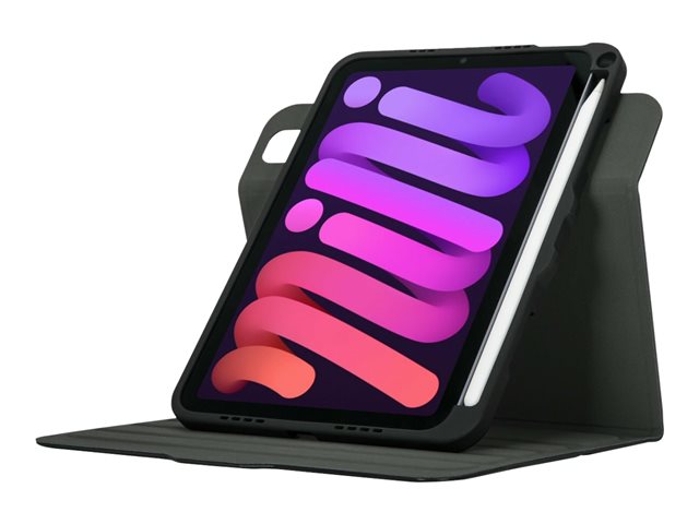 Targus VersaVu - Flip cover for tablet - black - for Apple iPad mini (6th generation)