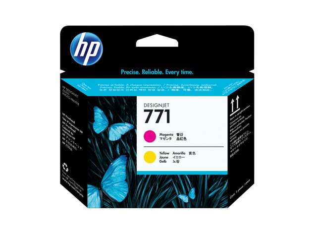 HP 771 - Yellow, magenta - printhead