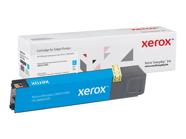 Xerox - Cyan - compatible - toner cartridge (alternative for: HP D8J07A) - for HP Officejet Enterprise Color MFP X585, Officejet Enterprise Color Flow MFP X585