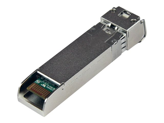 StarTech.com Cisco SFP-10G-SR Compatible SFP+ Module, 10GBASE-SR, 10GbE Multimode Fiber MMF Optic Transceiver, 10GE Gigabit Ethernet SFP+, LC 300m, 850nm, DDM, Cisco Firepower, ASR9000 - Lifetime Warranty (SFP10GSRST) - SFP+ transceiver module - 10GbE - 10GBase-SR - LC multi-mode - up to 300 m - 850 nm - for P/N: ET10GSFP, PEX10000SFP, PEX10000SFPI, PEX10GSFP, PEX10GSFP4I, PEX20000SFPI